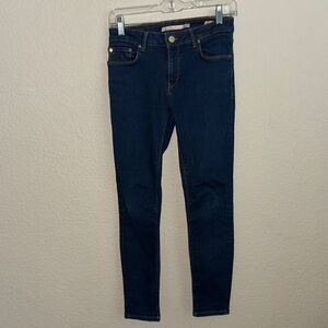 Zara Dark Blue Skinny Jeans